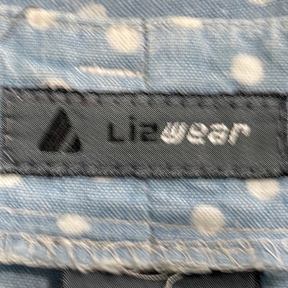 Vintage 90s Polka Dot Liz Wear Flared Skirt - Picture 9 of 16